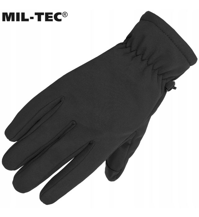 Рукавиці тактичні MIL-TEC утеплені SOFTSHELL THINSULATE