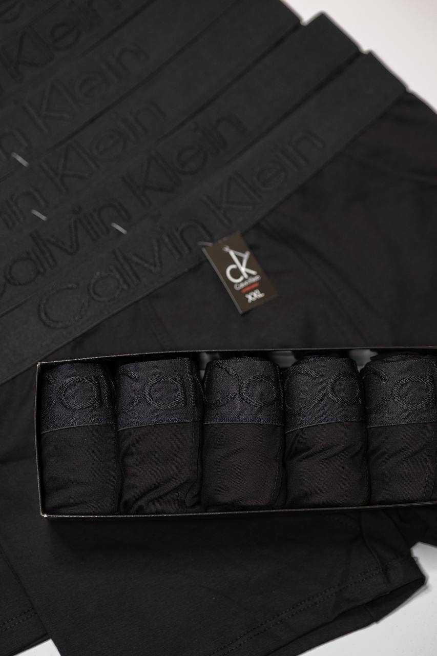 Чоловічі труси Calvin Klein із 3D написом, набір 3/5 шт
