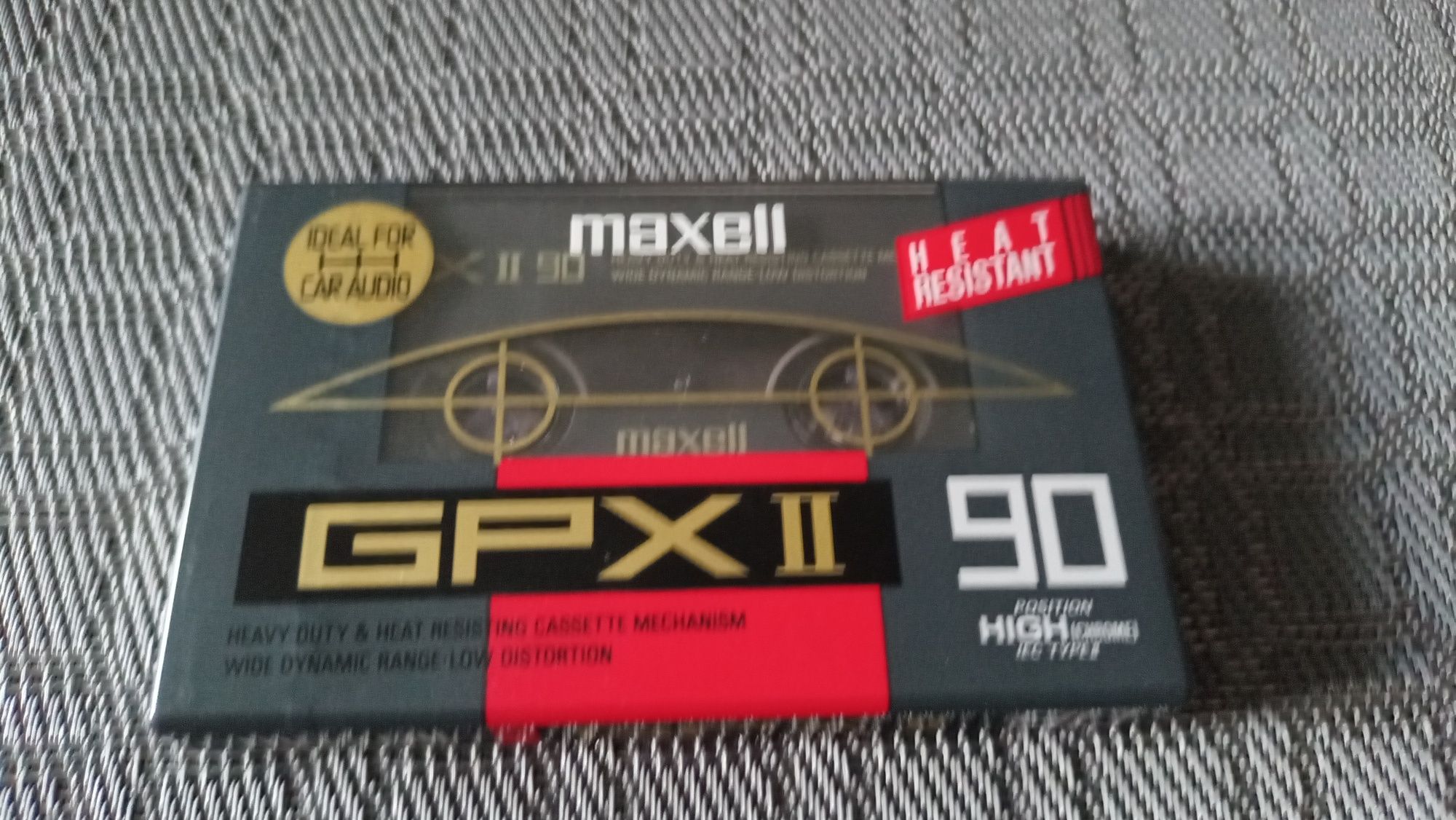 Kaseta MAXELL GPX II 90 nowa/folia