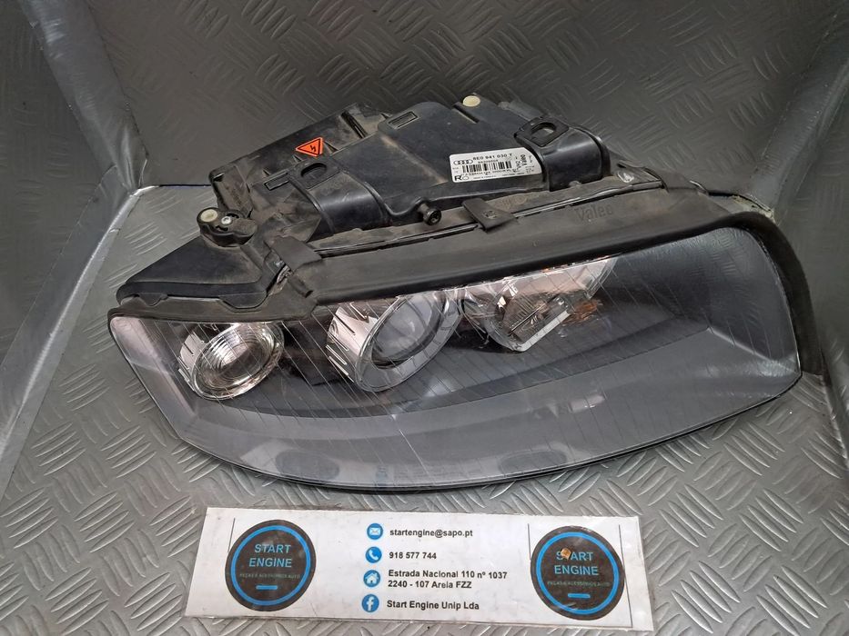 Farol Ótica Xenon direito Audi A4 B6 NOVO
