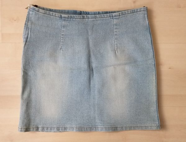 Spódniczka mini jeansowa rozm S