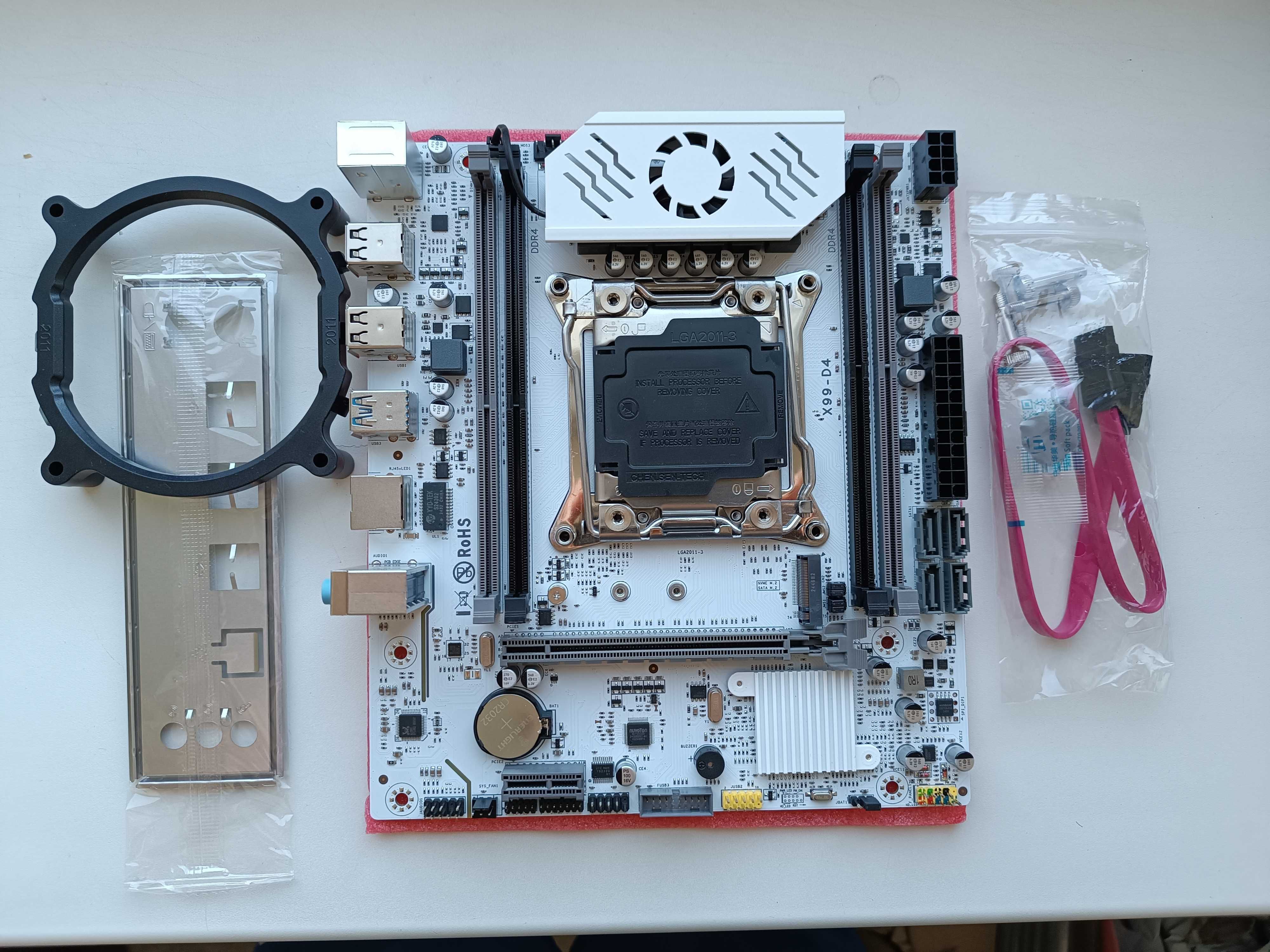 Qiyida X99 D4 ( C612 ) / 2 канал / TPM 2.0 / win11 / 2011-3