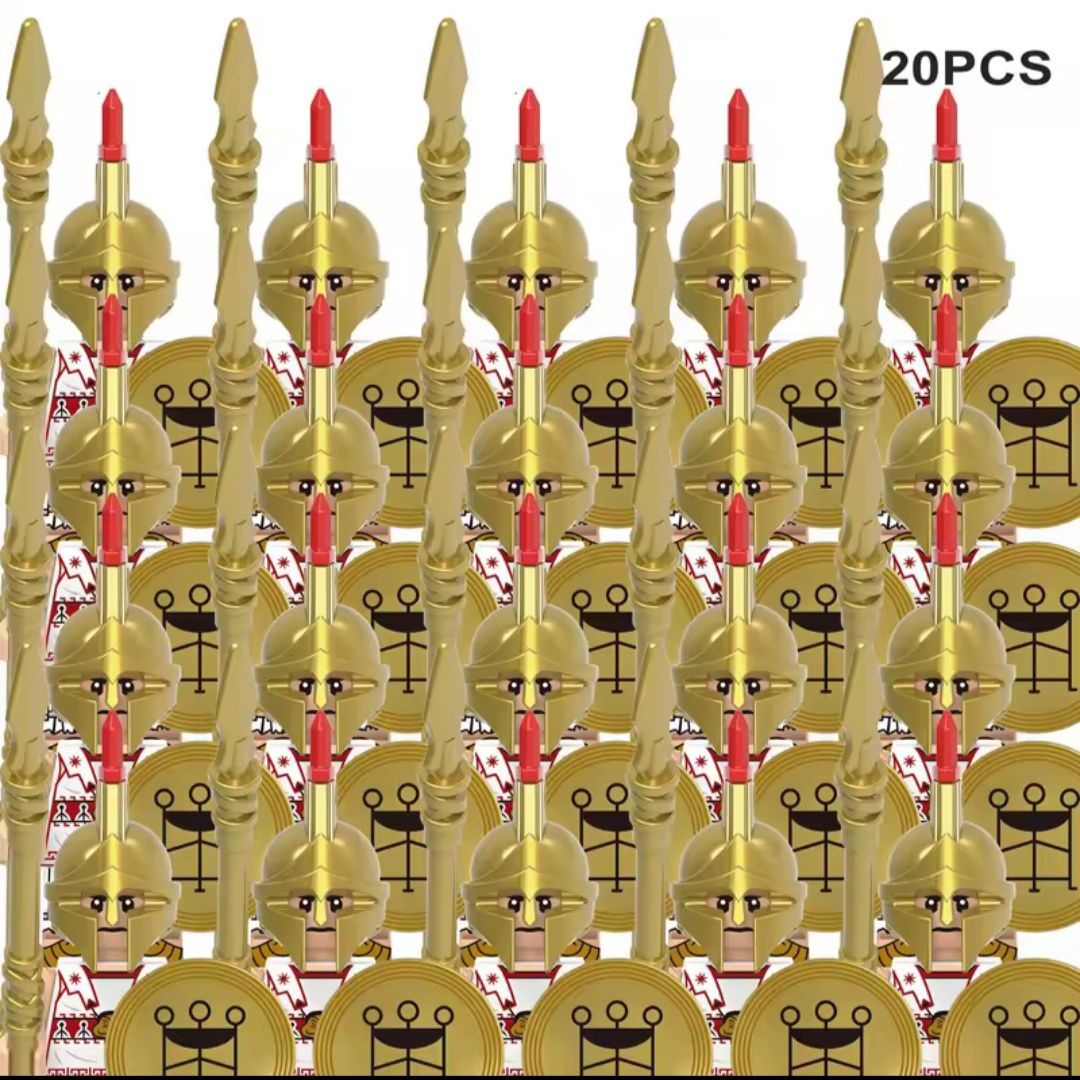 Figurki Gladiatorzy 20szt kompatybilne z LEGO Castle zamek wojsko Cobi
