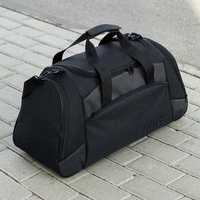 Мужская дорожная спортивная сумка NIKE большая серого цвета на 55 л