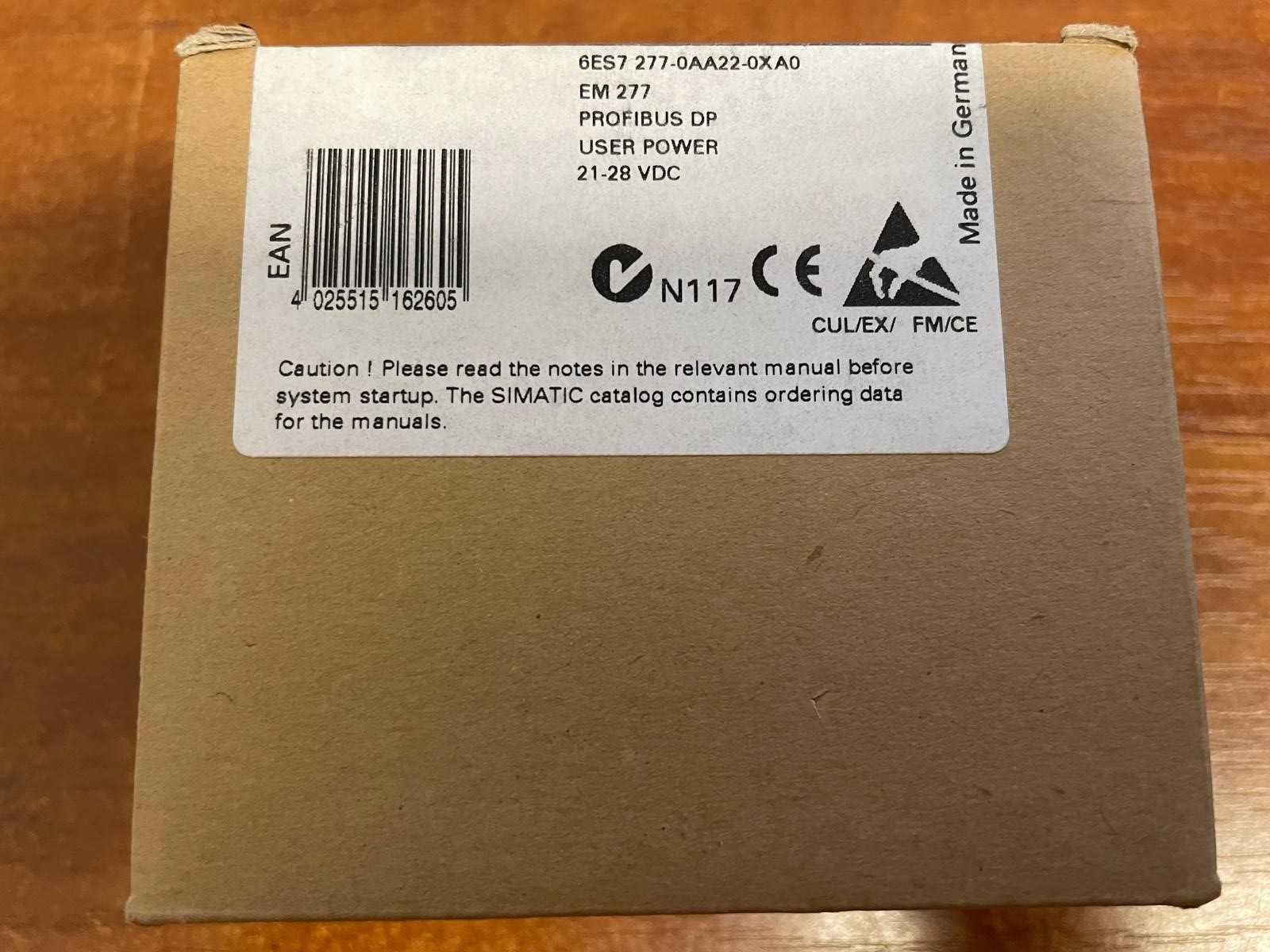 Moduł SIEMENS EM 277 PROFIBUS DP (6ES7 277-0AA22-0XA0)