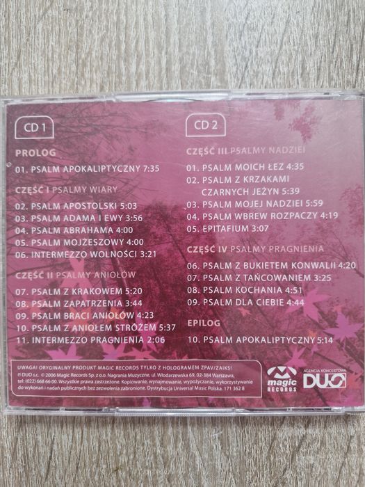 Piotr Rubik CD Psałterz Wrześniowy 2cd