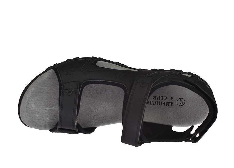 Duże sandały męskie skórzane sportowe HL 127/24 rozm. 47