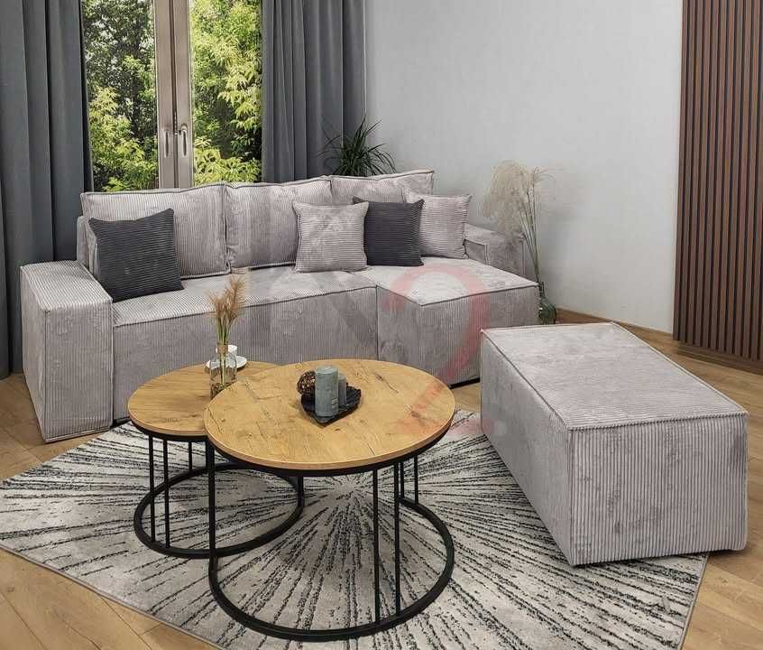 Narożnik Fabio Sofa  Kanapa Łóżko z Funkcją  spania Pojemnik +Gratis