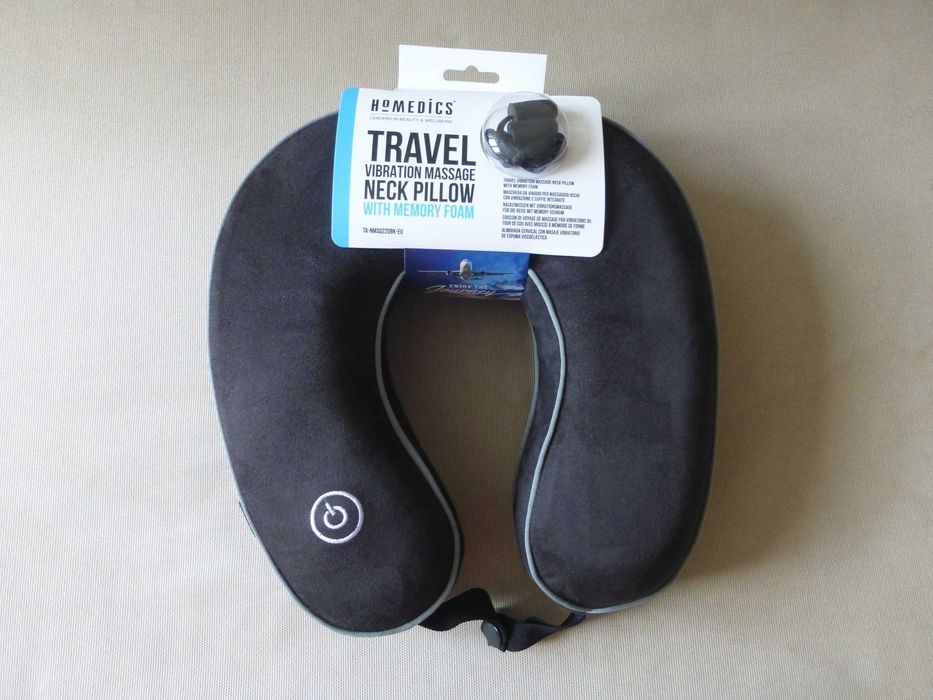 Homedics TA-NMSQ220BK-EU masażer do karku poduszka podróżna rogal