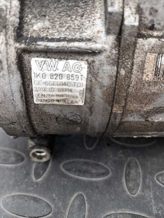 Volkswagen Golf VI , 1.4 TSi ,2010 rok, 122KM - sprężarka klimatyzacji