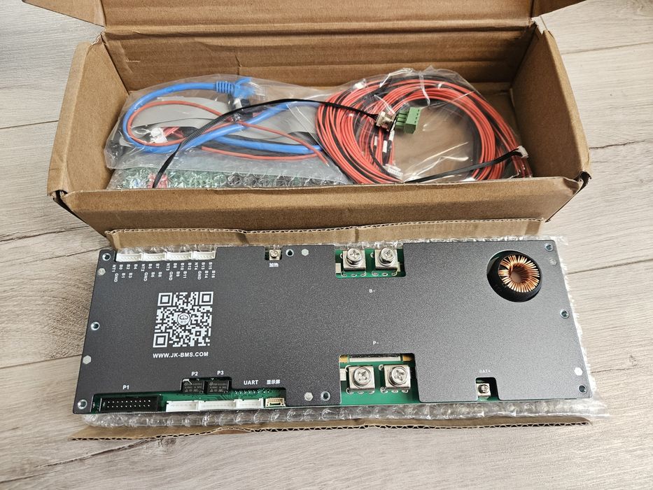 PB1A16S15P, БМС, lifepo4, Jikong, плата балансування, інверторна