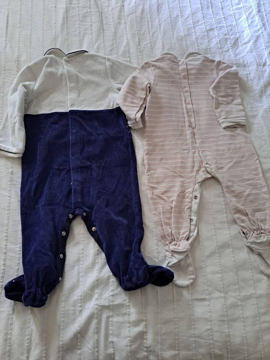 2 babygrows 6-9 meses menina