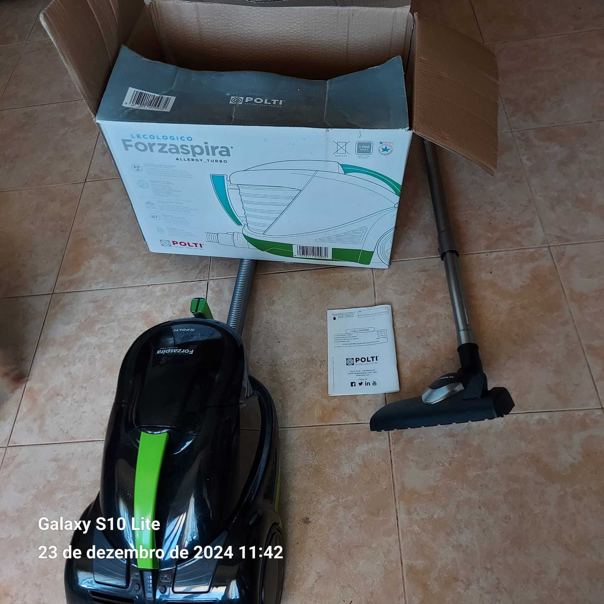 Vendo - Aspirador POLTI Forzaspira Allergy_Turbo novo ainda em caixa