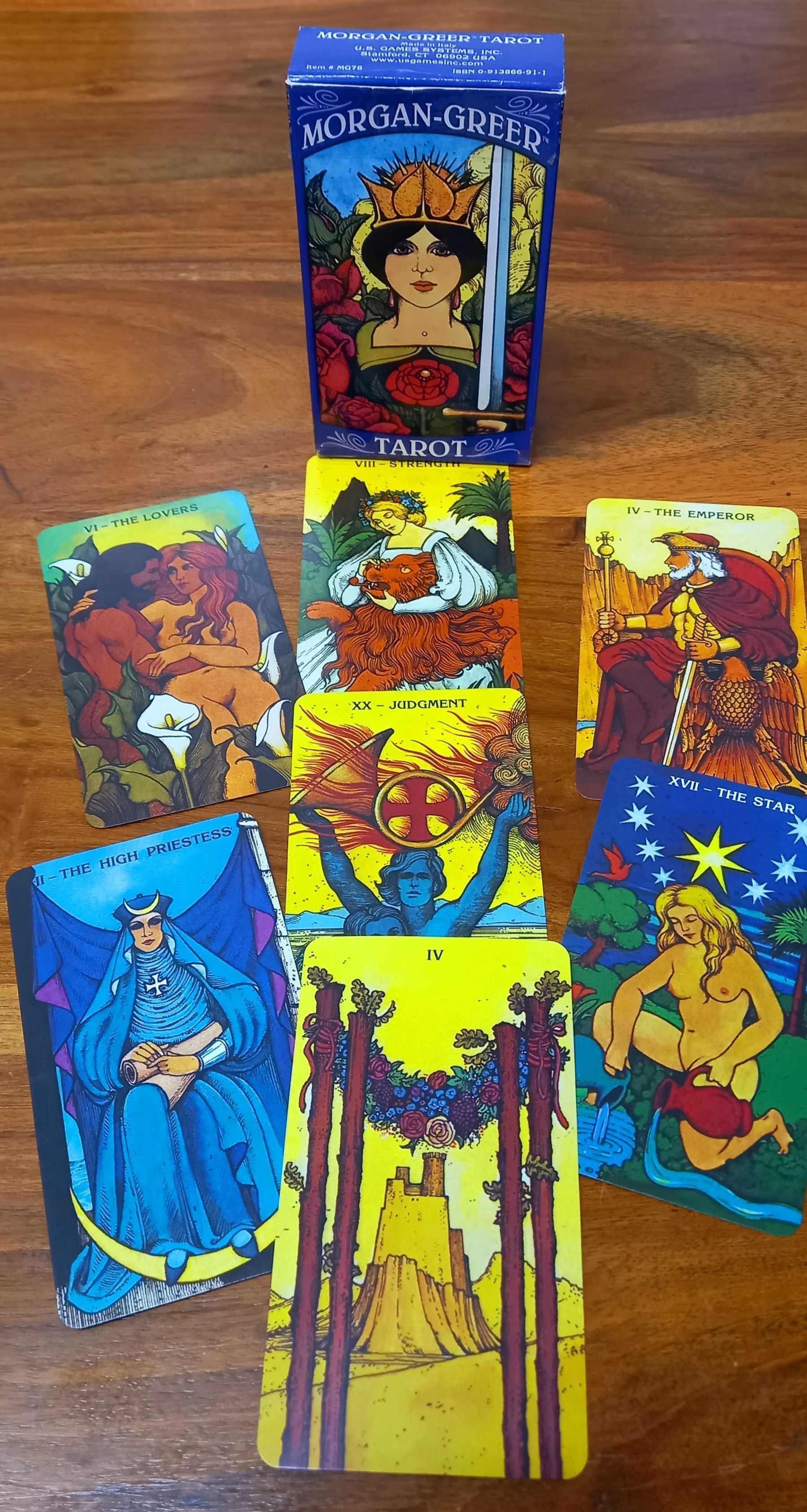 Tarot - MORGAN GREER ORIGINAL - Lindo baralho de tarot