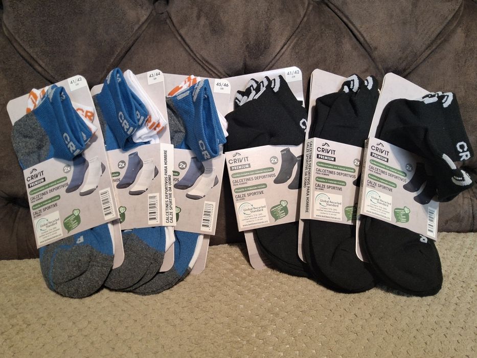 Шкарпетки Crivit 41-46 розміри. Бігові. Носки