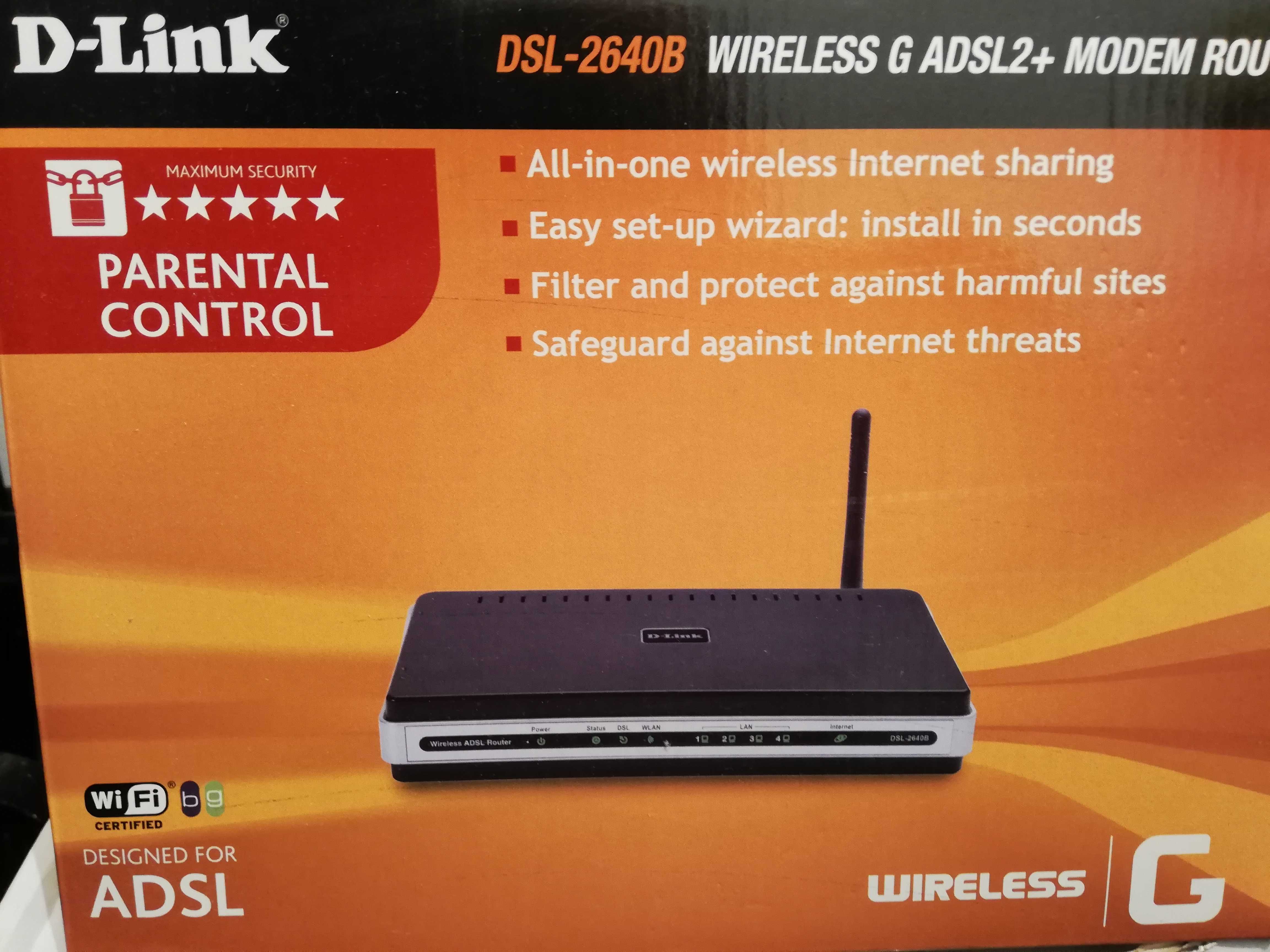 Router D-Link DSL-2640B