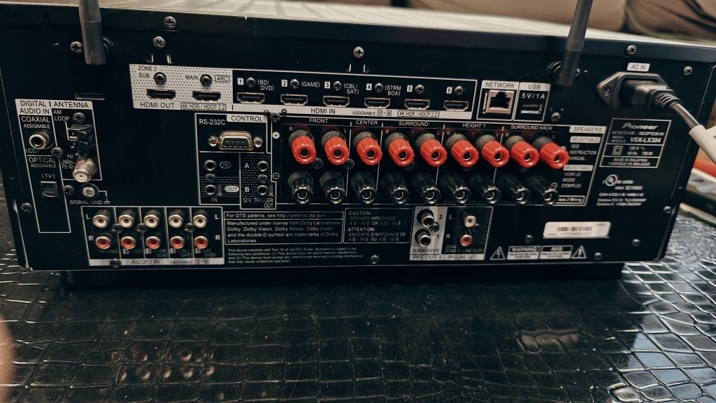 Ресівер Pioneer VSX-LX304 9.2