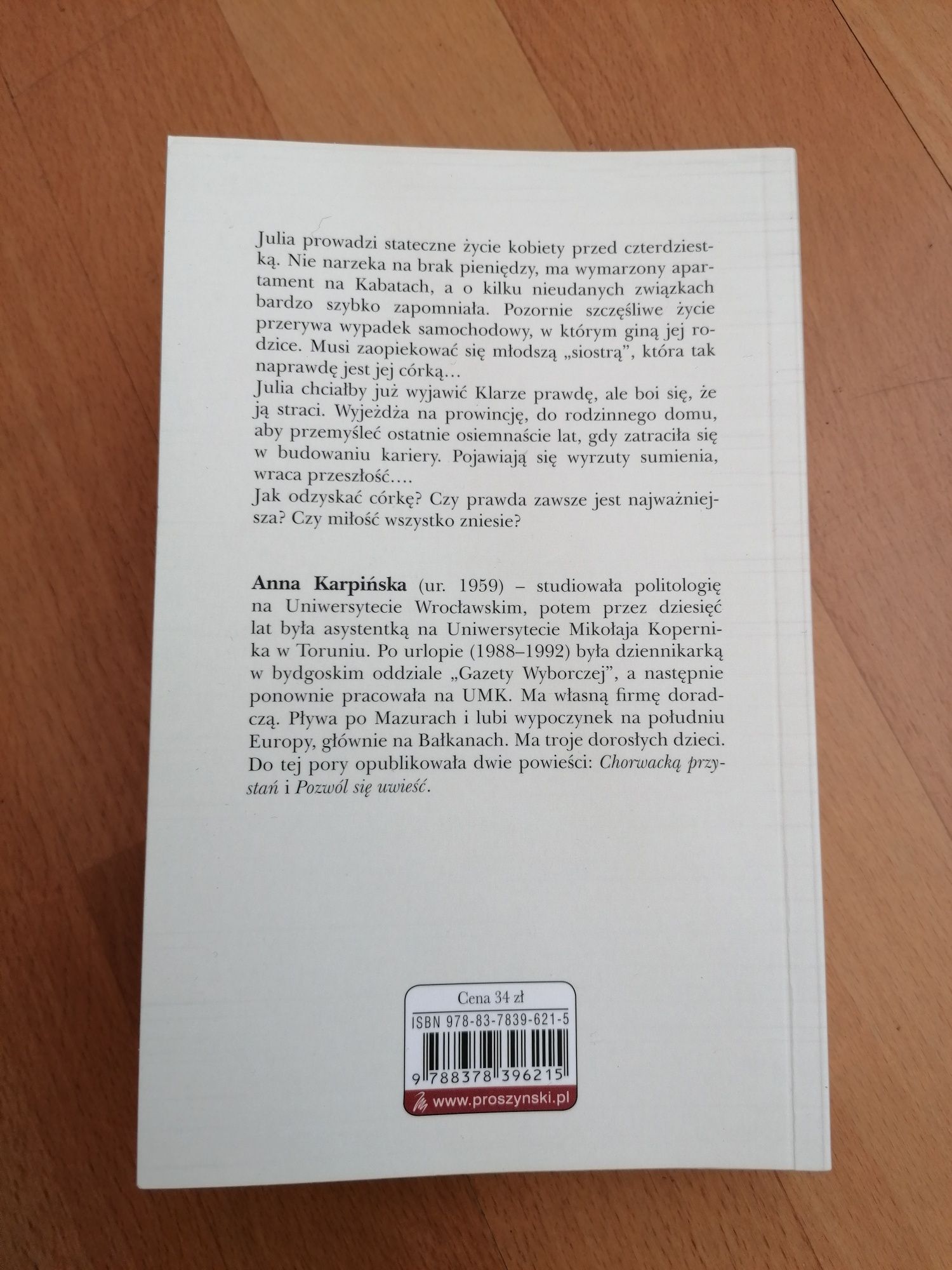 To wszystko przez ciebie Anna Karpińska