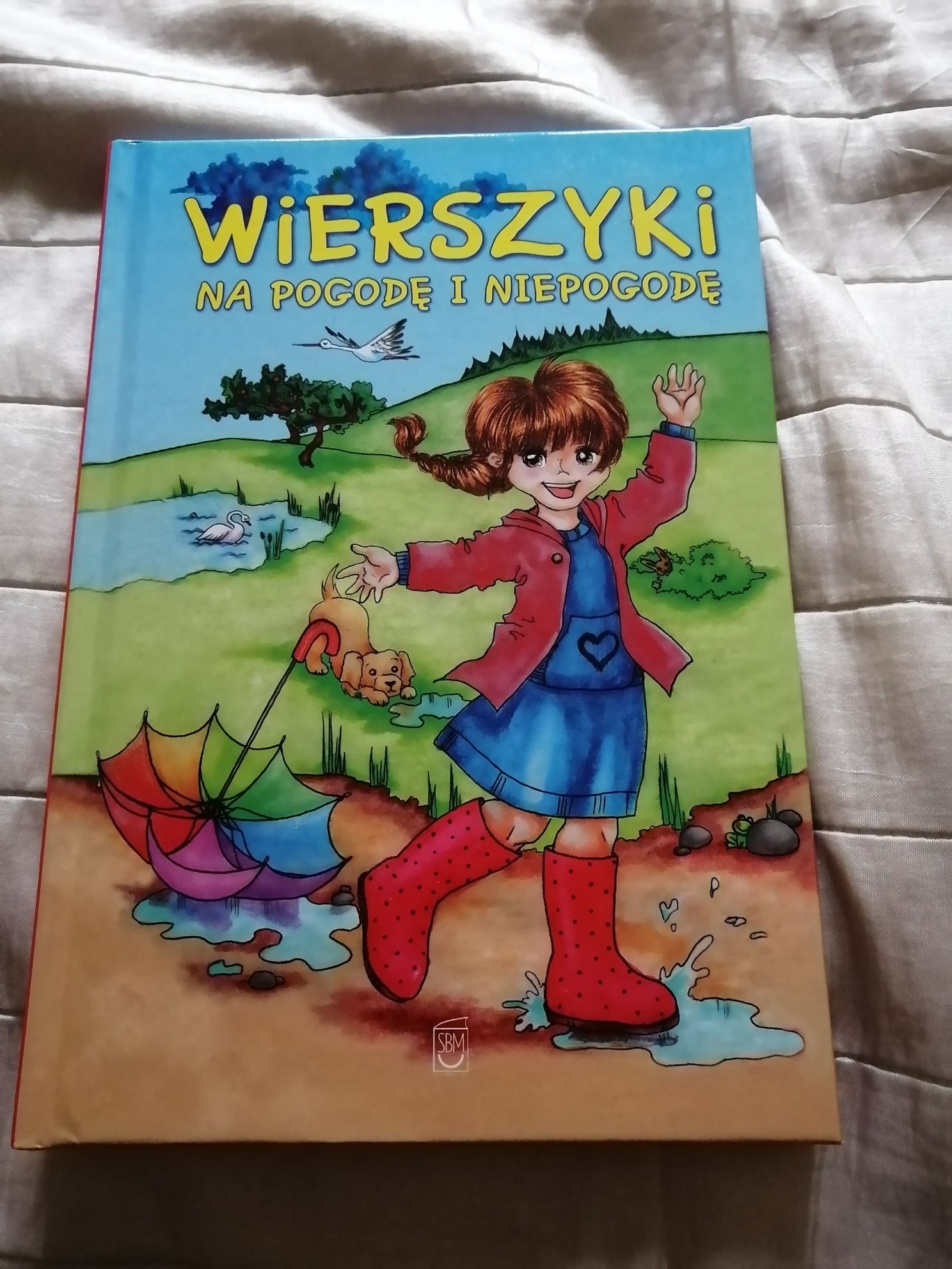 książeczka dla dzieci " Wierszyki na pogodę i niepogodę"