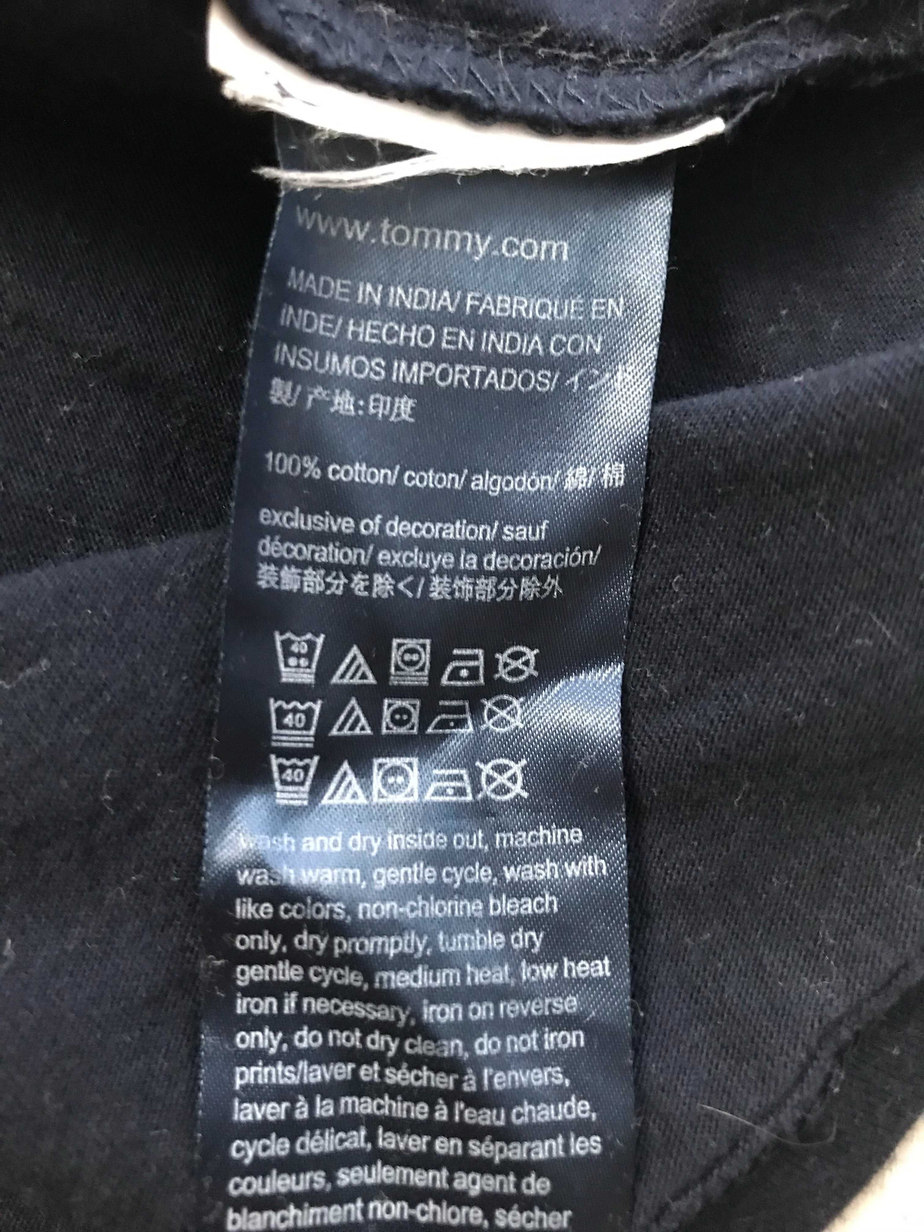 TOMMY HILFIGER r.M oryginalna koszulka męska stan BDB