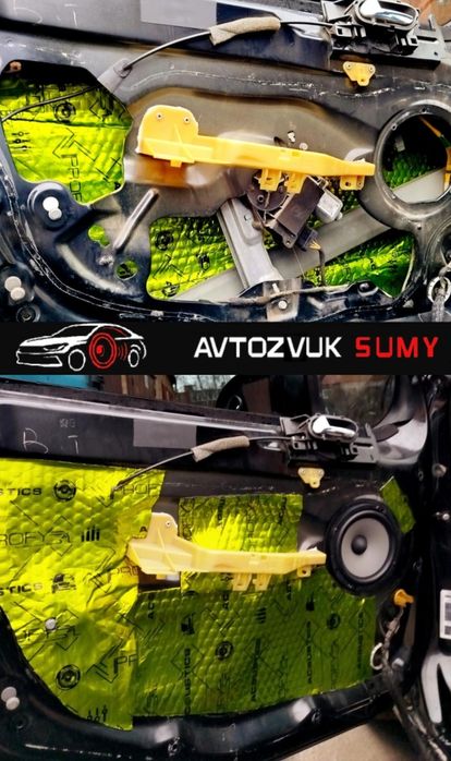 Шумовіброізоляція автомобіля