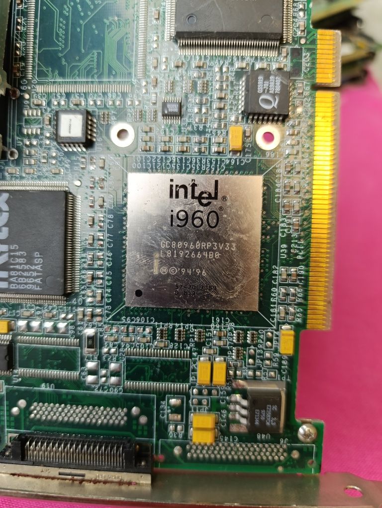 FUJITSU S26361-D1078-V1 GS3 Intel i960 SCSI RAID CONTROLLER плата