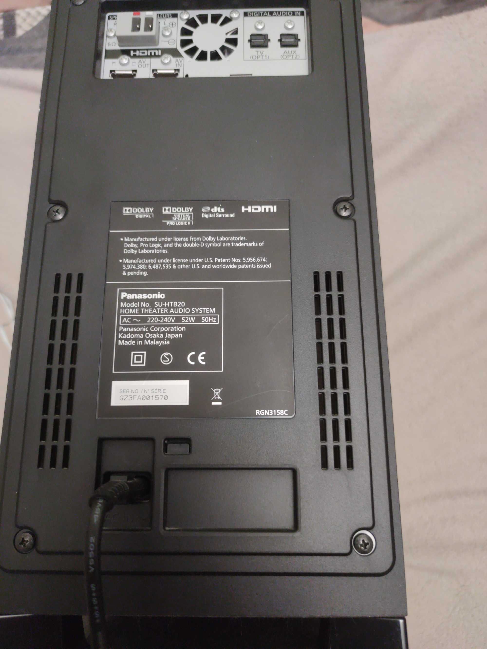 Саундбар Panasonic SC-HTB20
