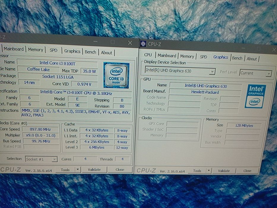 Mini PC‼️i3-8100T,DDR4 8gb,HDD 500gb,WiFi Bluetooth,Win10,HP 600 G4.