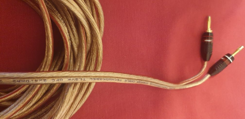 Kabel głośnikowy OFC 4mm Technokabel Nordost Chord Qed