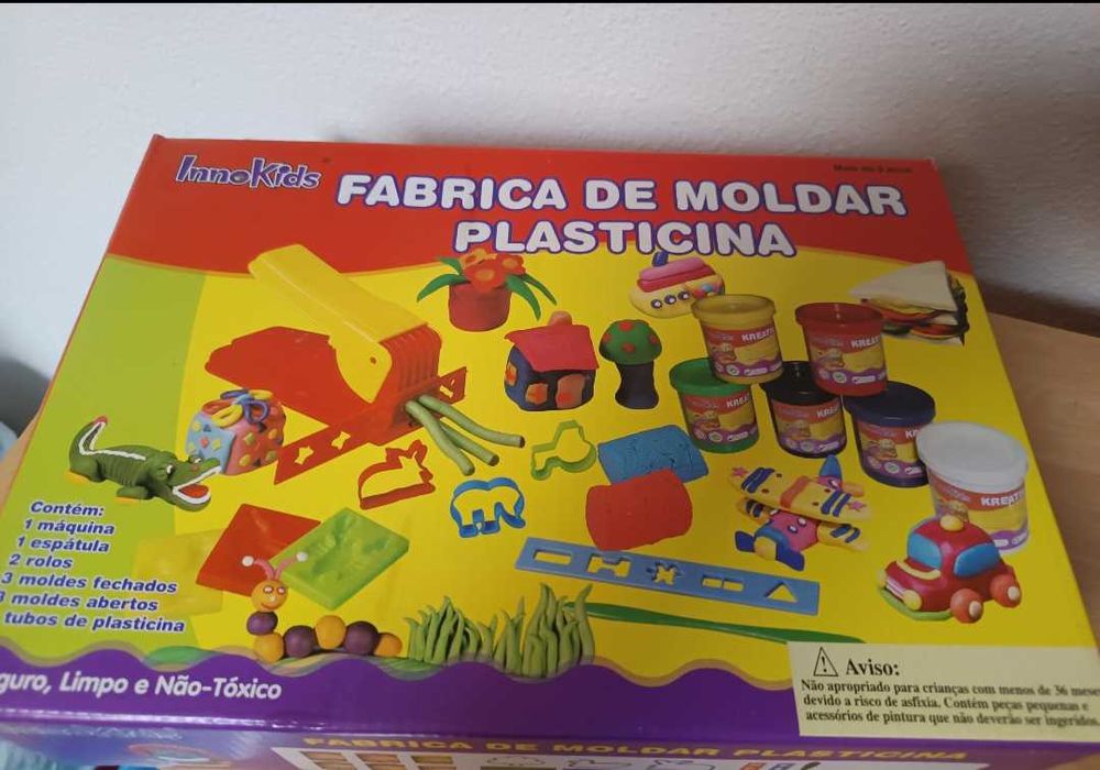 Conjunto de plasticina