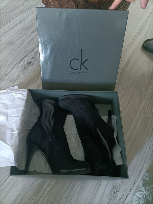 Kozaczki Calvin Klein r 39 że skóry