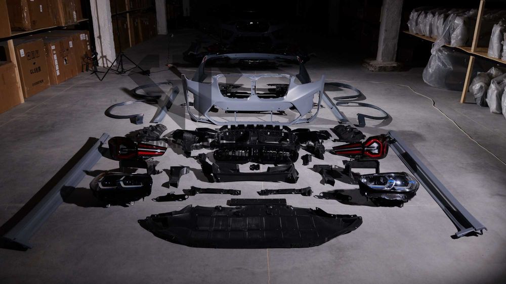 Комплект рестайлінгу bmw x3 g01 стиль X3M бампер фари стопи бмв х3 г01