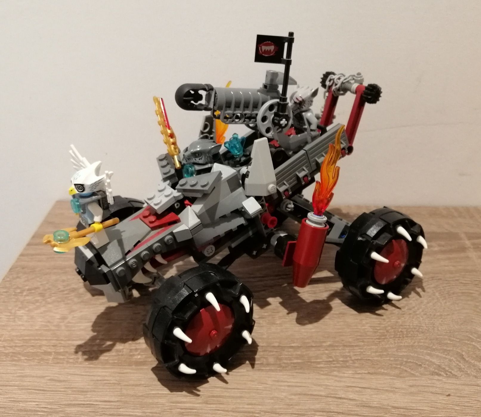 Lego Legends of Chima 70004 Wilczy pojazd Wakza