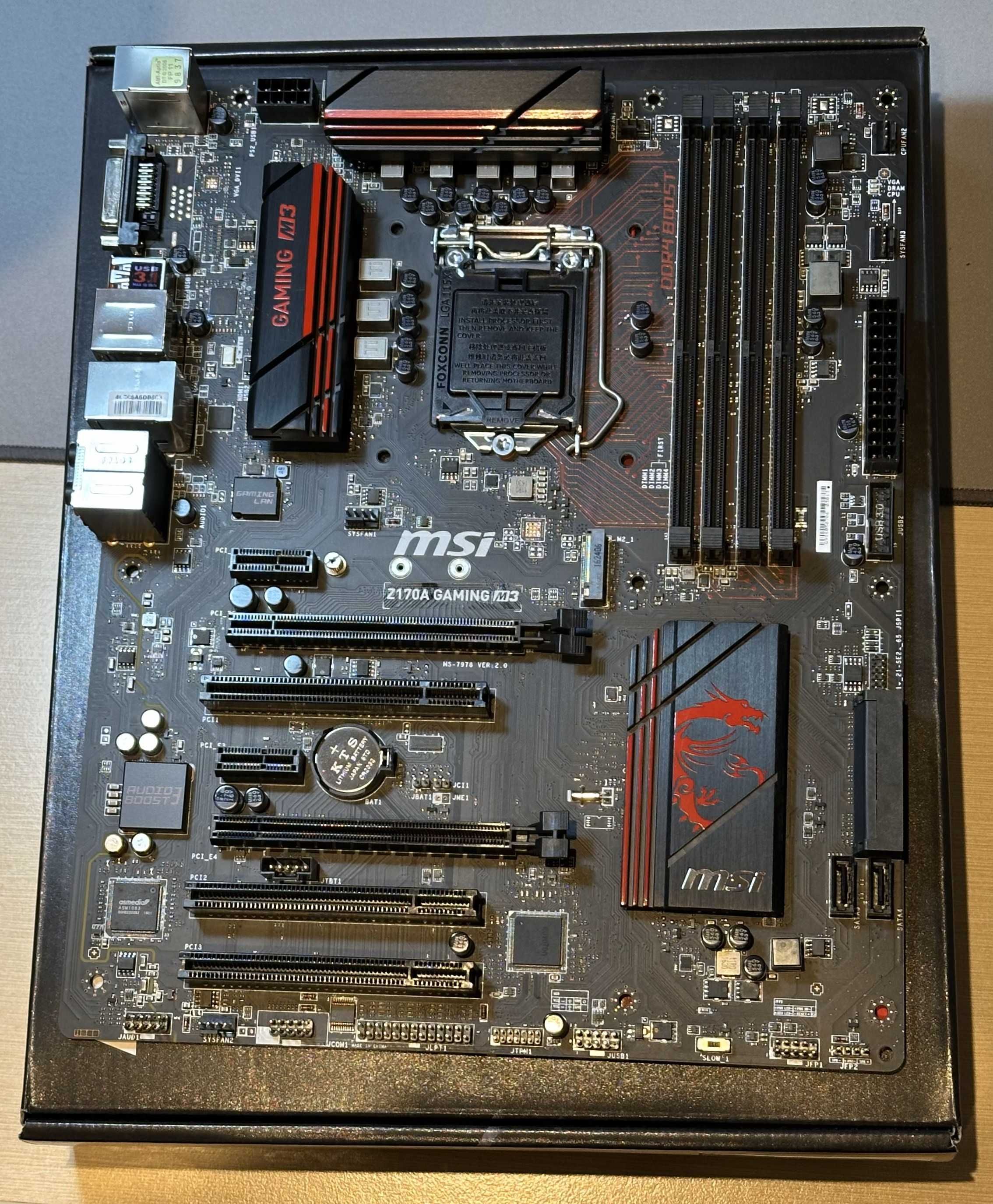 MSI Z170A GAMING M3 DDR4 | 1151 | Z170