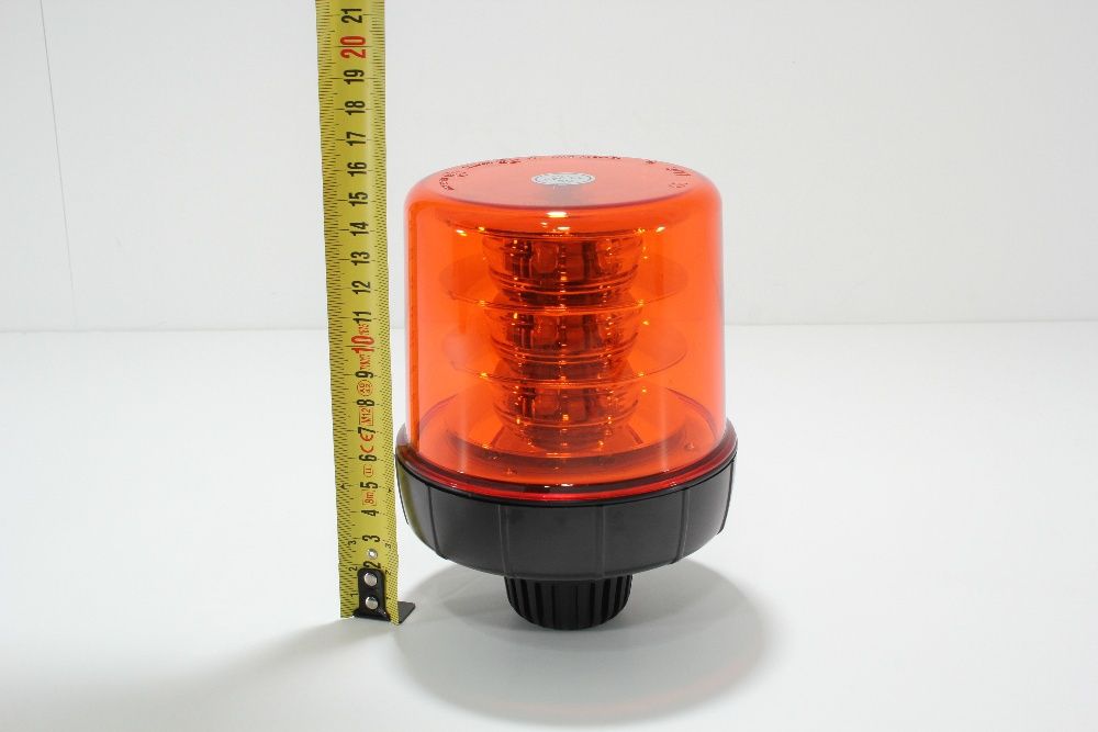 Pirilampo Rotativo Avisador Led Ambar Homologado 54Watt NOVO