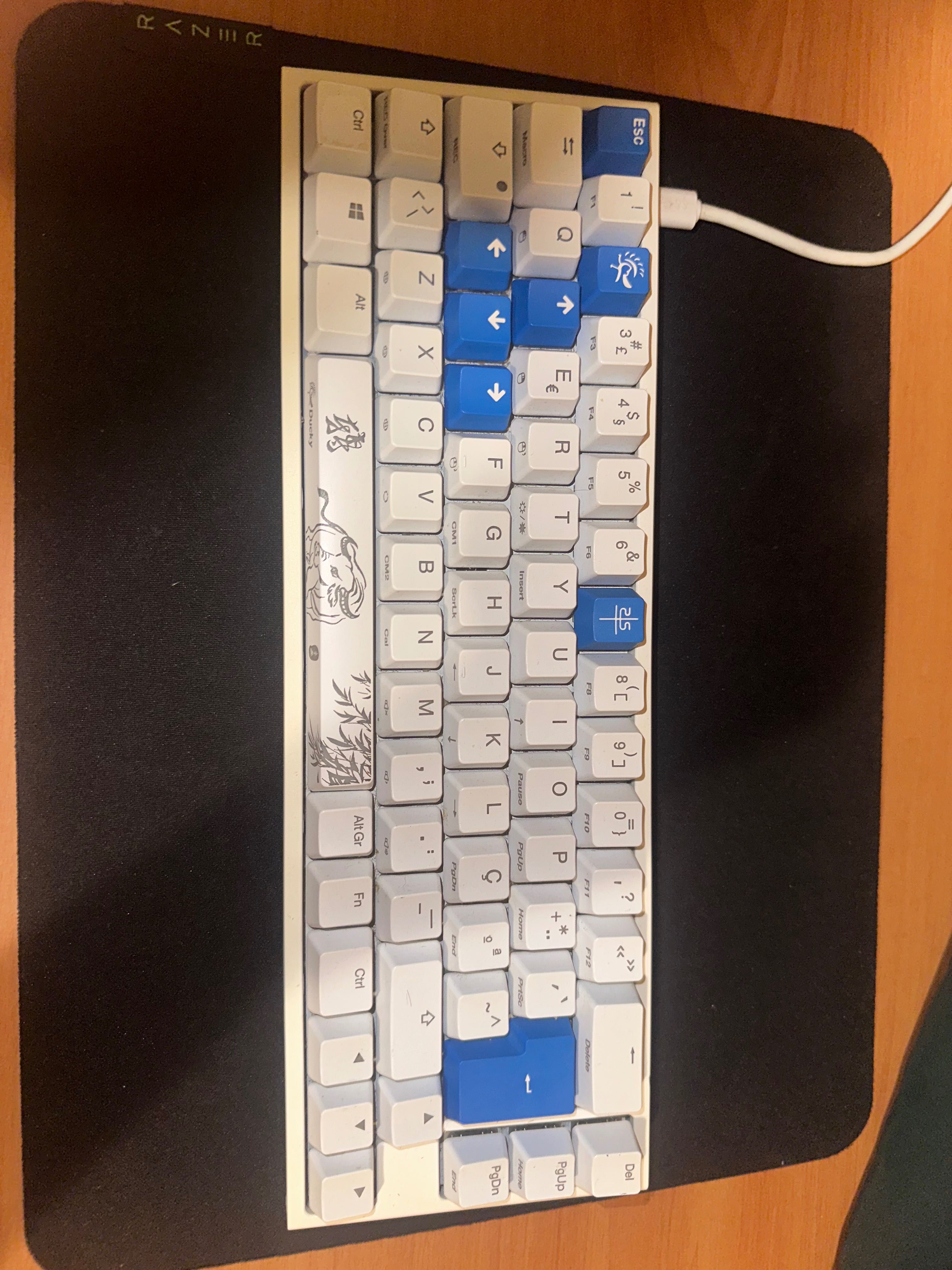 Teclado ducky mini rgb