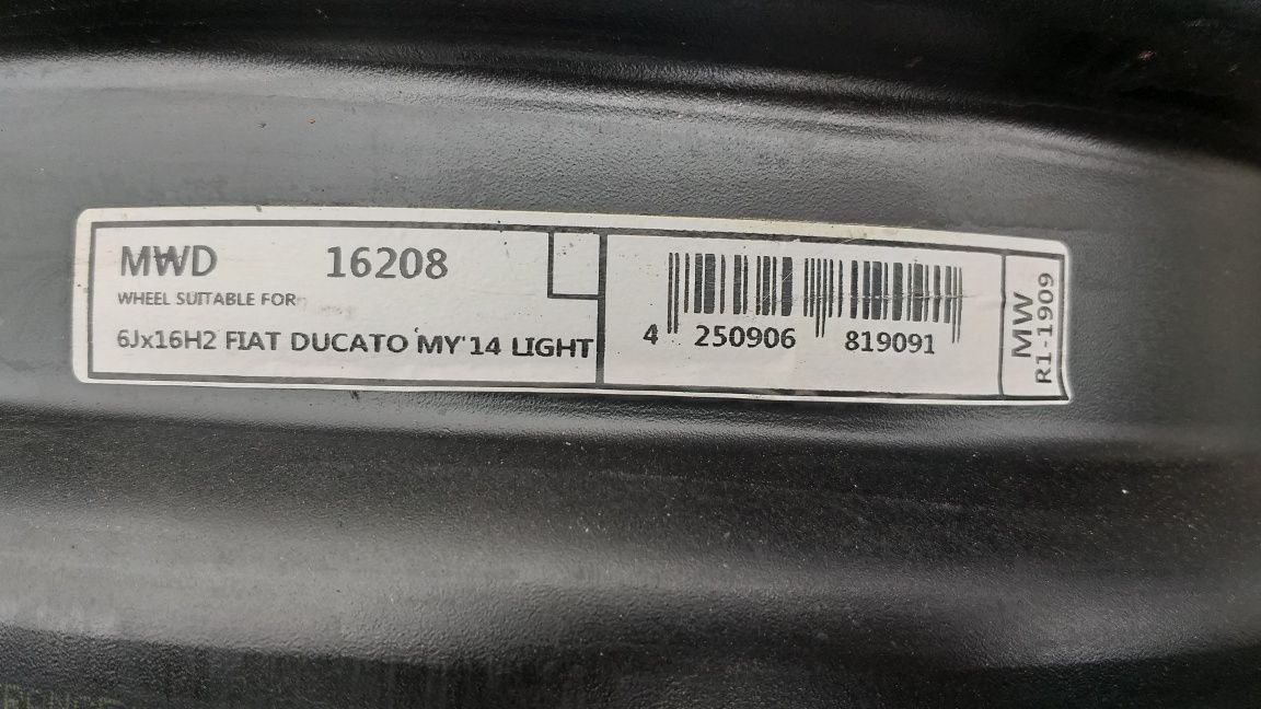 2шт Диски 5 118 16 Fiat Ducato оригинал пара