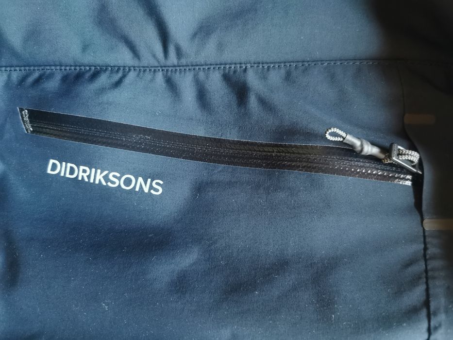 Nowa kurtka zimowa Parka Didriksons Storm System M/L Granat Navy Blue