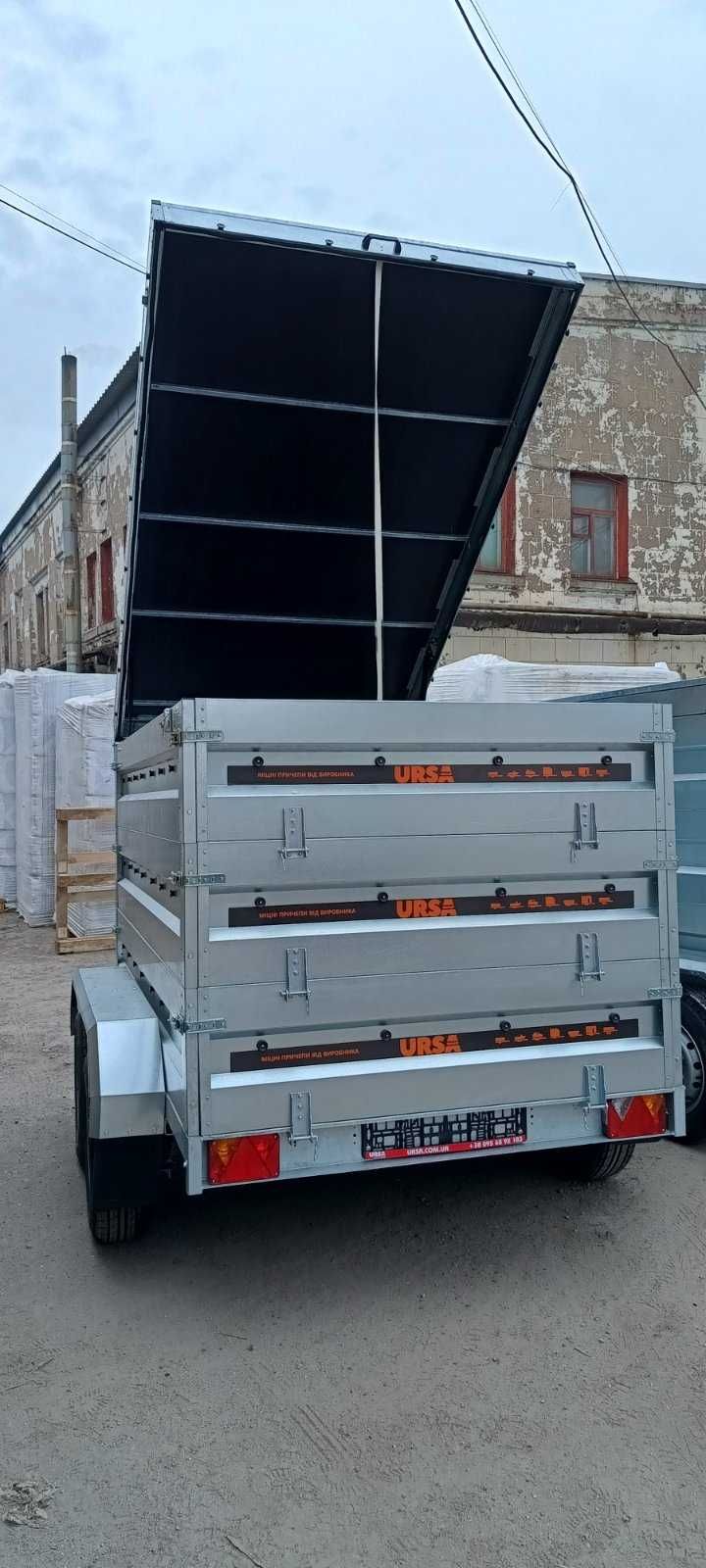 Причіп три рівні борту. 3х1,5