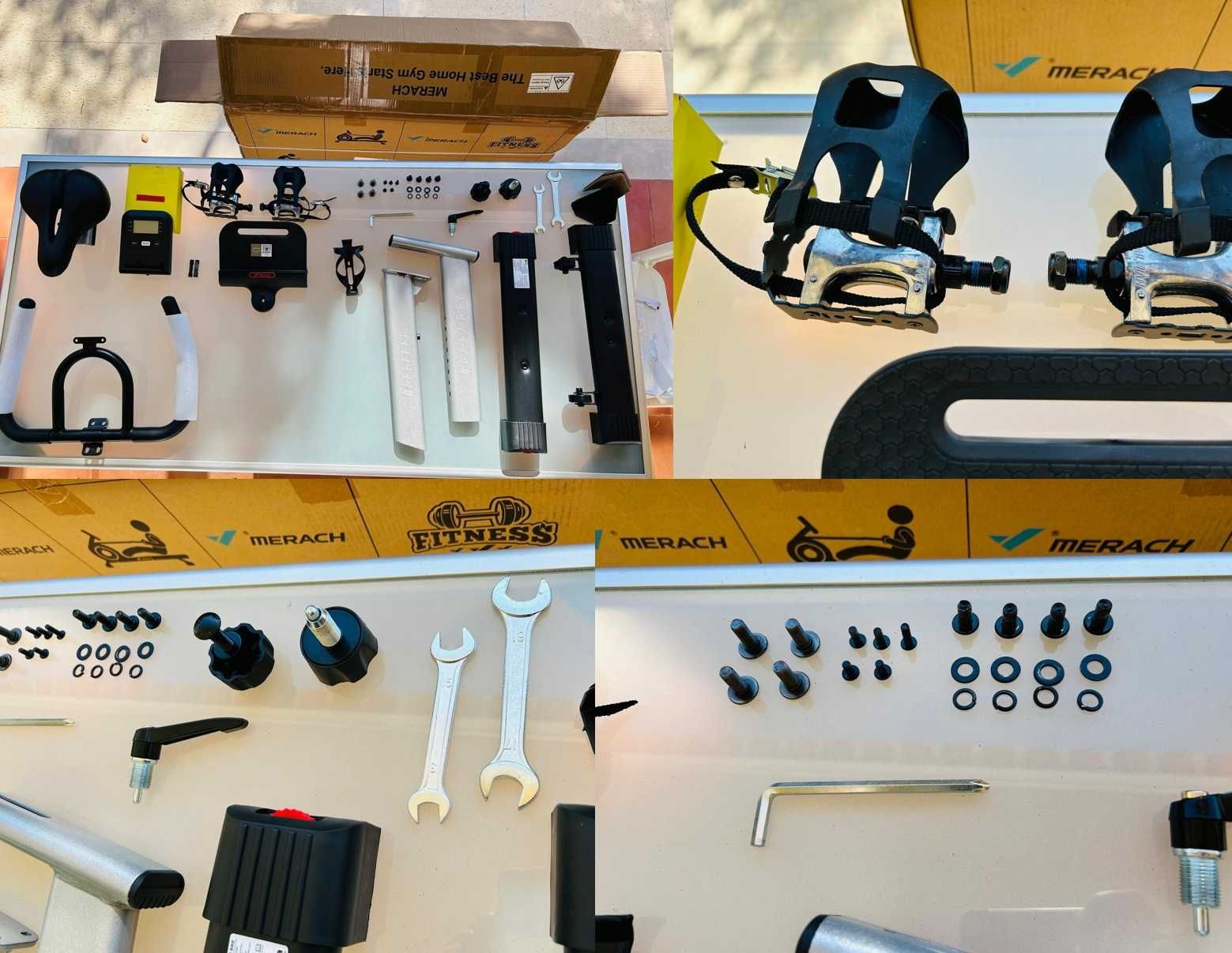 MERACH S38B2 Bicicleta ergo, magnética com LCD - Nova apenas testada