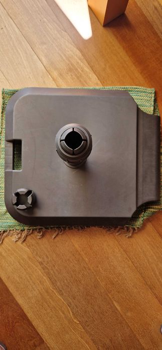 Base para chapéu de sol para jardim