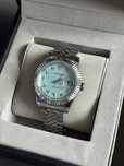 Zegarek Seiko nowy baby blue srebrny Arabic style srebrny datejust