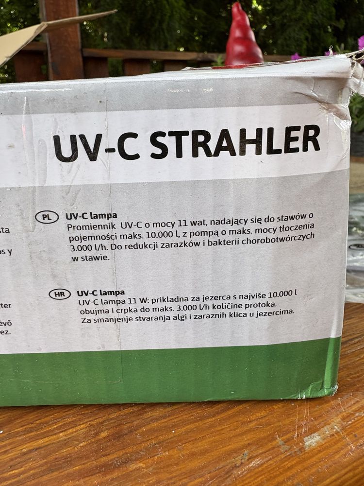 Lampa UV-C do oczka, stawu - redukcja bakterii i globow