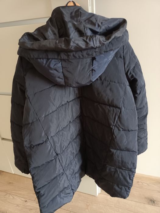 Gruba kurtka z kapturem damska rozmiar S
