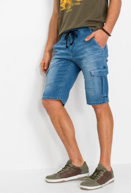 bonprix jeansowe krótkie spodenki meskie 46