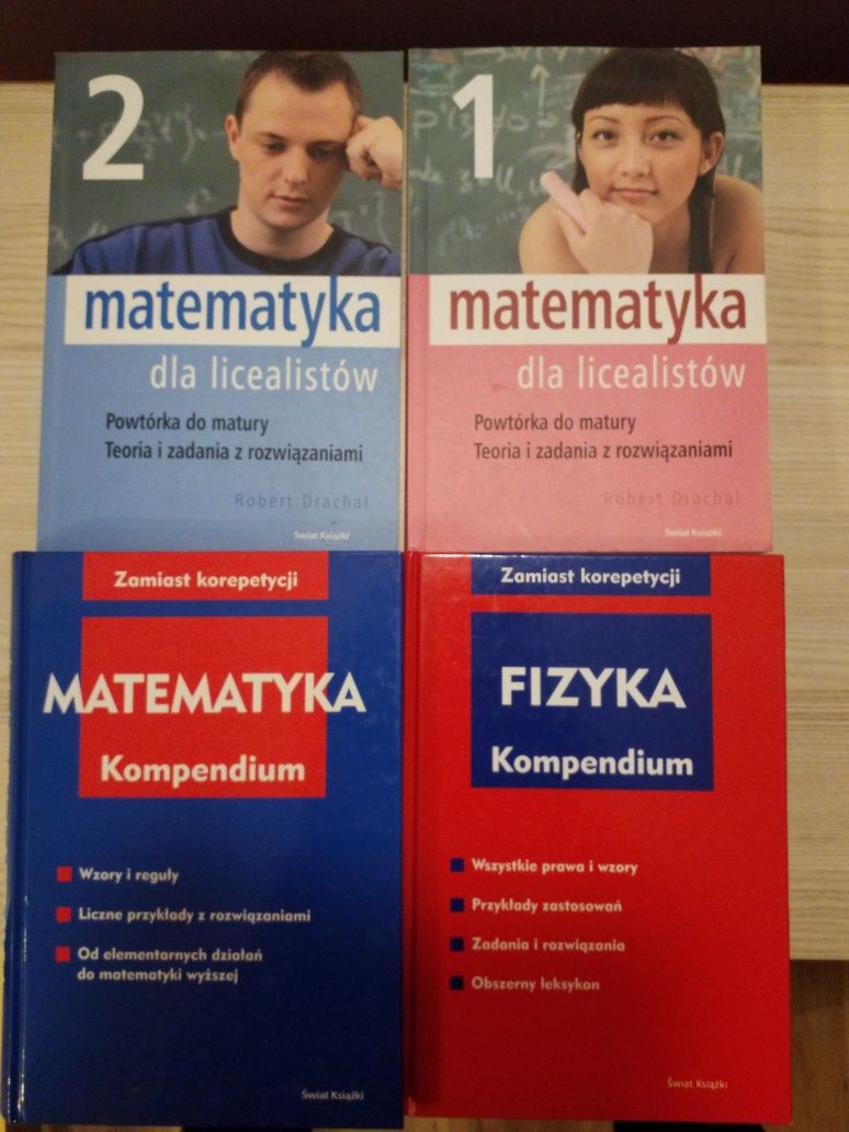 Matematyka Fizyka kompendium Matematyka dla licealistów, do matury