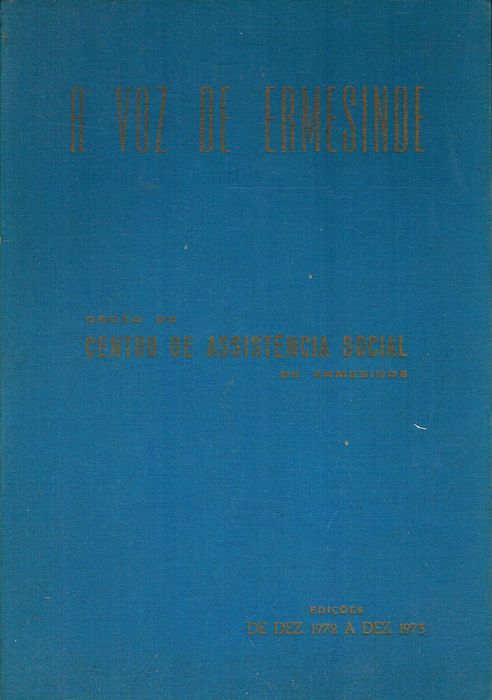 7480
A Voz de Ermesinde- Jornal 
Centro  Assistência Social  Ermesinde