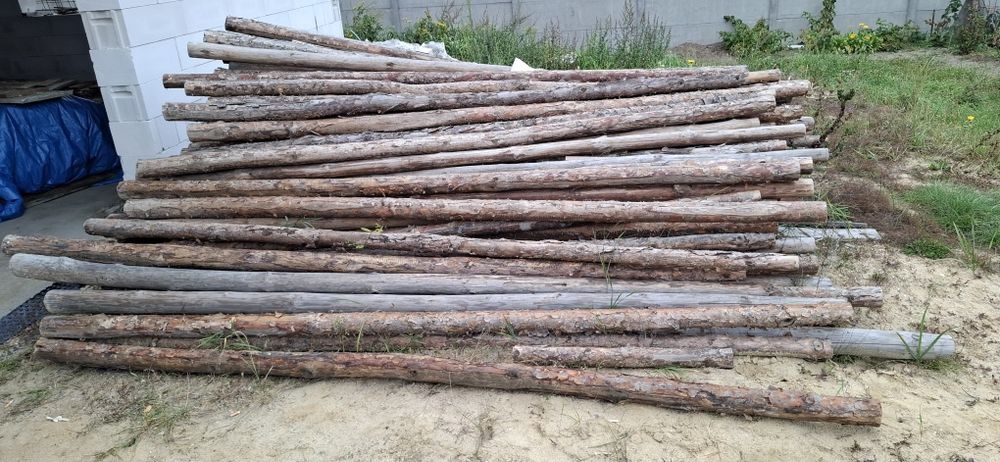 Stemple drewniane 290cm