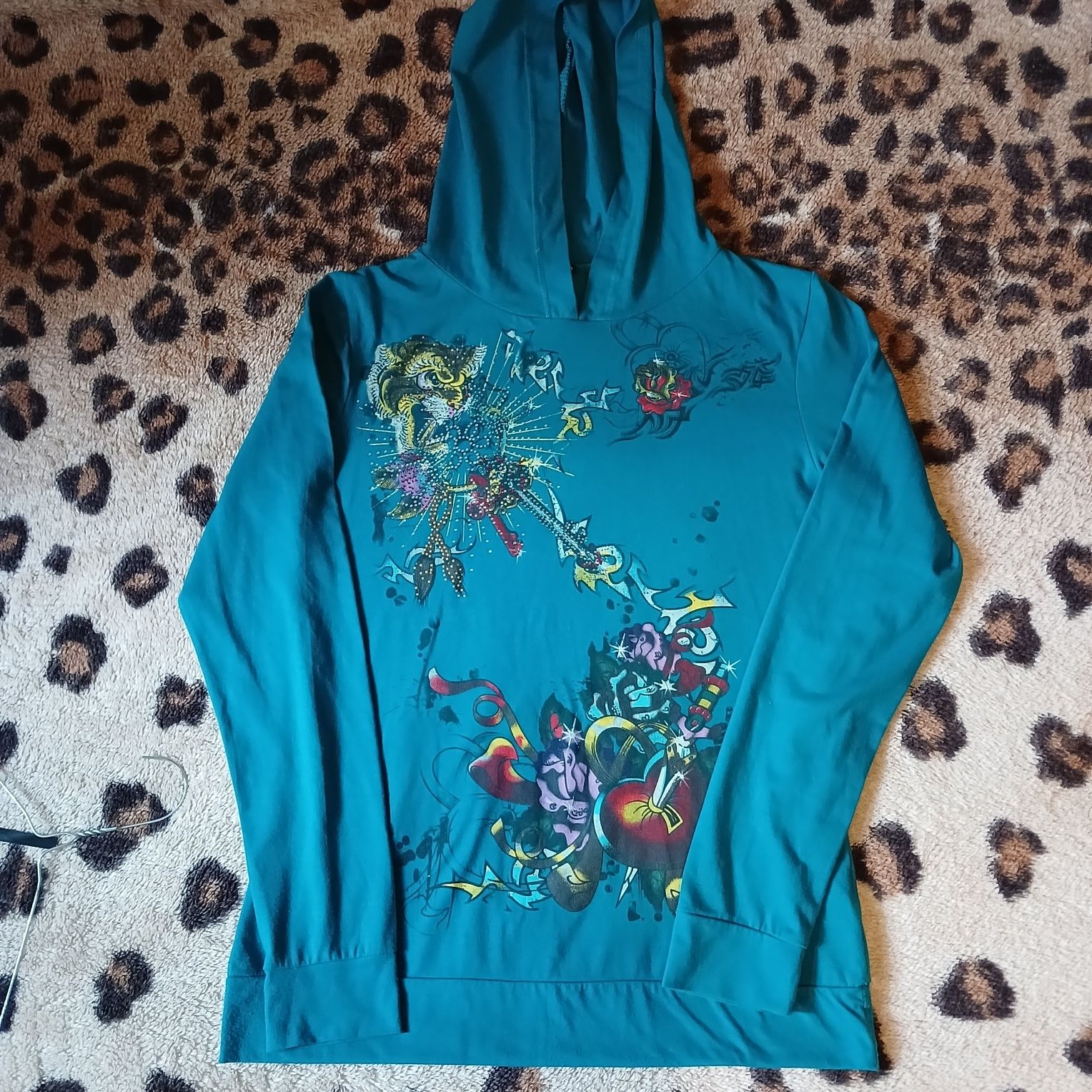 кофта в стилі Ed hardy