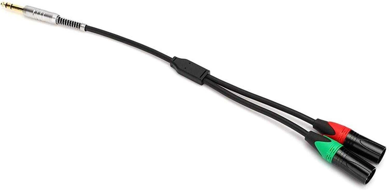 Kabel 2 x XLR - jack 6.3 mm